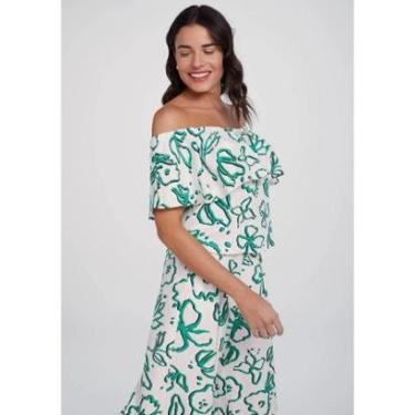 Imagem de Blusa Hering Feminina Estampada Ombro a Ombro-Feminino