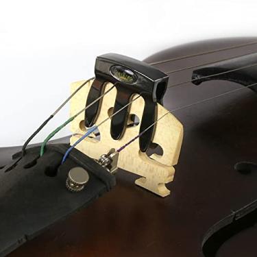 Imagem de Violino Mudo Viola Prática Hidroxi Preto Silenciador Violino Silenciador 3 Pinos Prática Violino Mudo Durável Peças e Acessórios..