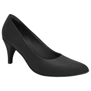 Imagem de Scarpin Feminino Salto Médio Preto Piccadilly 745035-831