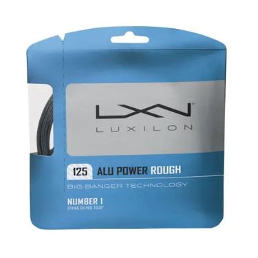 Imagem de Set de Corda para Raquete de Tênis Luxilon Alu Power Rough Cinza 1.25m