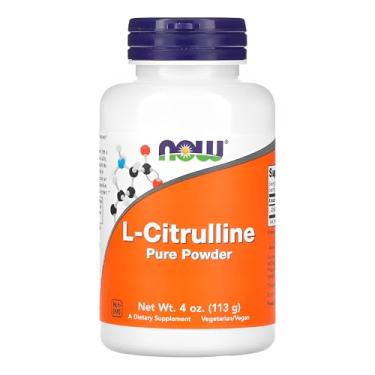 Imagem de NOW Foods L-Citrulina Pura em Pó 113g Importado