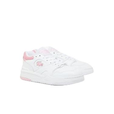 Imagem de Lacoste Tênis feminino Lineshot, Branca/Lt Pnk, 37