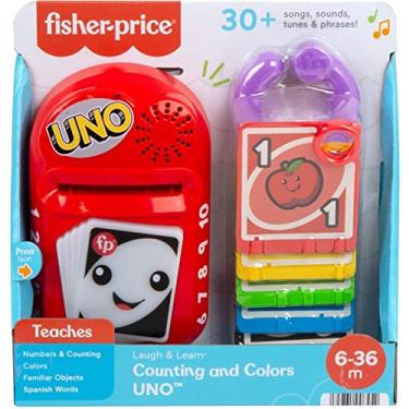 Imagem de Fisher-Price Aprender E Brincar Meu Primeiro Uno, Multicolorido
