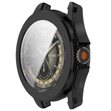 Imagem de LOKEKE Capa protetora compatível com Xiaomi Watch S4 Sport, capa protetora de TPU de cobertura total compatível com Xiaomi Watch S4 Sport (preto)