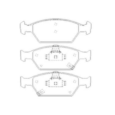 Imagem de Pastilha De Freio City 1.5 Dianteira Com Alarme Sistema Teves 3251 Syl