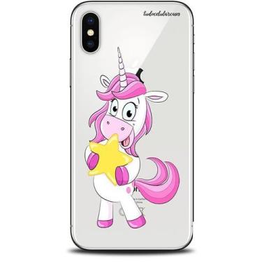 Imagem de Capa Capinha Pers Moto One Fusion Plus Unicórnio Cd 018 - Tudo Celular