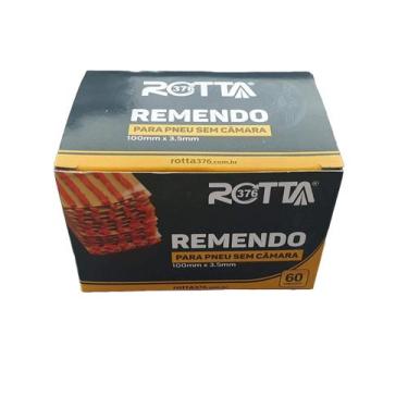 Imagem de Refil Para Conserto De Pneu Moto Sem Camara Caixa Com 60 Pecas Top Rub