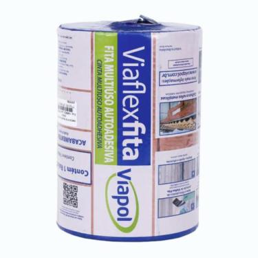 Imagem de Fita Impermeabilizante  Manta Viaflex Cor Telha 20cm X 10mt - Viapol