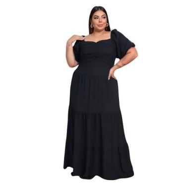 Imagem de Vestido Longo Frisado Belíssimo G1 G2 G3 E G4 1ºgeração - Reyn Store, 