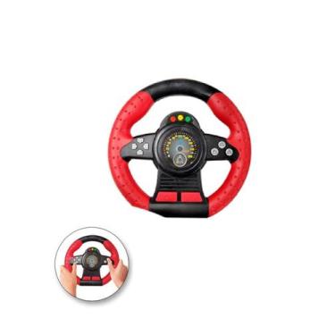 Imagem de Volante Giro 360o Musical Infantil Com Ventosa A Pilha - DM BRASIL