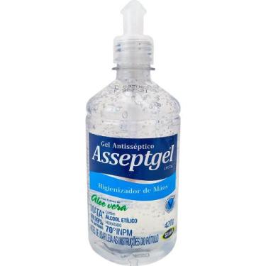 Imagem de Álcool em Gel com Aloe Vera 420 Gramas Asseptgel - Start