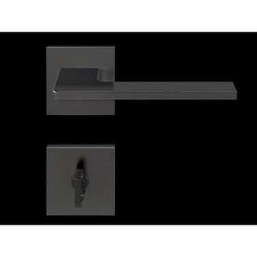 Imagem de Fechadura Sara Grafite Polido Banheiro - Pado