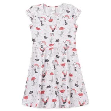 Imagem de Vestido Infantil Menina - EliMu Store, Branco, 03