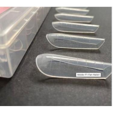 Imagem de Molde F1 Mandorla Unhas De Gel Acrigel Polygel, 120 Unidades - Sou Mai
