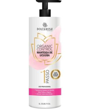 Imagem de Progressiva Sem Formol Organic Control Dolce Rosa 1L - Dolce Rosa Prof
