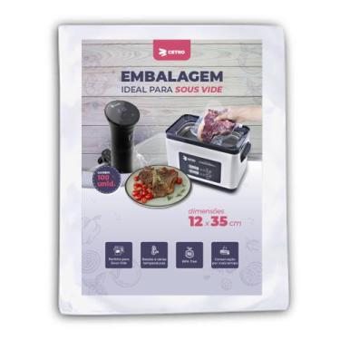 Imagem de Embalagem Sous Vide 12x35 - 100 Unidades - Cetro