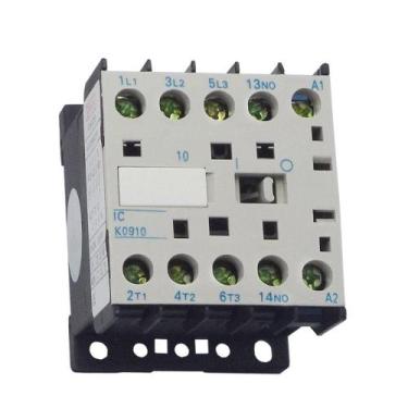 Imagem de Mini Contator Cjx2 K0910 9a 1na Bobina Em 220vca Sibratec - Cca