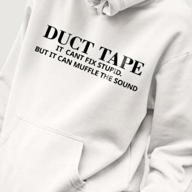 Imagem de Blusa Moletom Genuine Grit Masculina Estampada Algodão 30.1 Duct Tape,