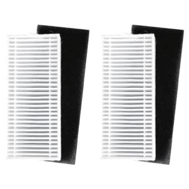 Imagem de ZXHUANGOH 2 peças de filtro para aspirador de pó robótico iHome Nova S1 Pro, iHRVS1PRO-3BLK, iHRVS1-3BLKS, iHRV9-BLKS