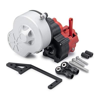Imagem de Metal Complete Transmission Case Gearbox with Gear for 1:10 Axial SCX10 RC Crawler Car