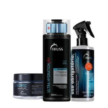 Imagem de Kit Truss Ultra Hydration Plus - Shampoo 300ml + Uso Obrigatório Spray