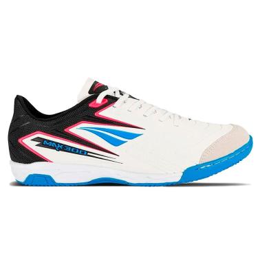 Imagem de Chuteira Futsal Penalty Max 300 Y-1 Branco/Azul/Pink 