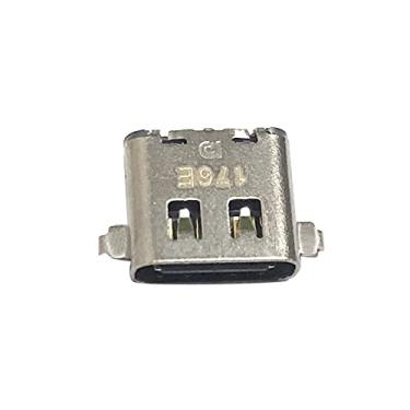 Imagem de HSSDTECH Porta de carregamento USB tipo C, conector CC de substituição para Lenovo Thinkbook 13S G2 ITL 20 V9 USB Tipo-C DC Power Charging Jack Port Socket