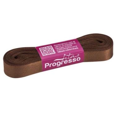 Imagem de Fita de Cetim Progresso 15mm nº3 - 10m Cor 391 Marrom - 01 unidade - P