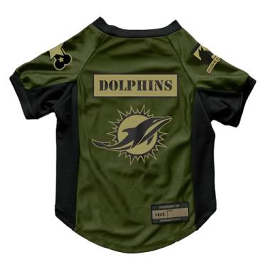 Imagem de Littlearth NFL Valor Pet Stretch Jersey Miami Dolphins