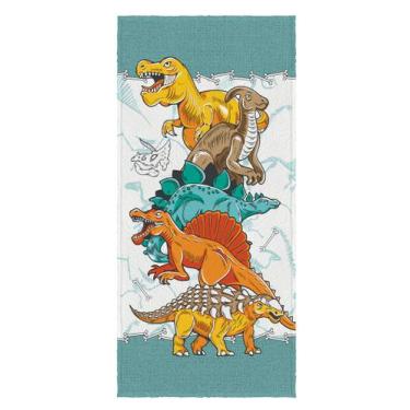 Imagem de Toalha De Praia Felpuda Lepper Modelo : Dinossauros