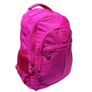 Imagem de Mochila Bolsa Escolar Adulto Juvenil Em Nylon Tactel Espaço Para Noteb