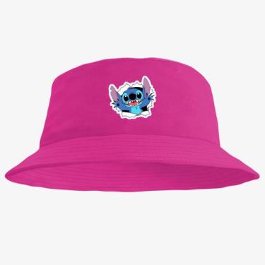 Imagem de Chapéu Bucket Hat Estampado Litlle - MP Moda Masculina, Único, Pink