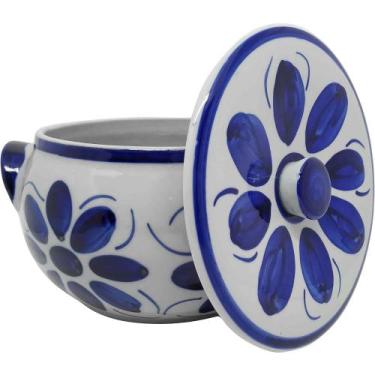 Imagem de Sopeira com Tampa 3,5 L - Porcelana Monte Sião - Colonial