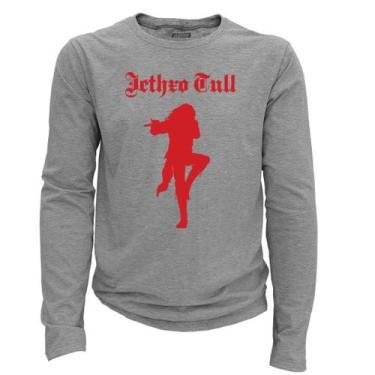 Imagem de Camiseta manga longa - Jethro Tull - DASANTIGAS, Silver, Silver, XG