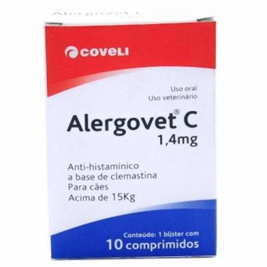 Imagem de Antialergico alergovet c 1,4mg - coveli