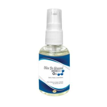 Imagem de Óleo De Girassol Ozonizado Trata Lesões na Pele Tópico 60ml - Dhermati