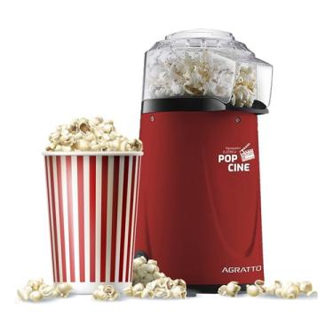 Imagem de Pipoqueira Elétrica Pop Cine Manteiga Vermelha Agratto 220v Cor Vermelho Pop Cine