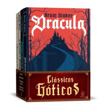 Imagem de 4 Livros Físicos Clássicos Góticos Texto Integral Drácula O Fantasma d