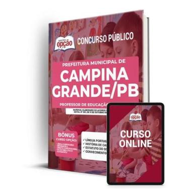 Imagem de Apostila Prefeitura de Campina Grande - PB - Professor de Educação Inf