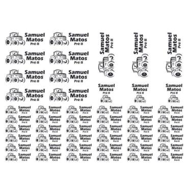 Imagem de 50 Etiquetas Escolares Personalizado Vinil Carros - Tectoner, Carros 1