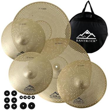 Imagem de Conjunto de Pratos EASTROCK Low Volume 5 Peças - com Bolsa e Feltros D