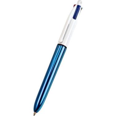 Imagem de Caneta esferografica bic 4 cores metallic corpo az bic
