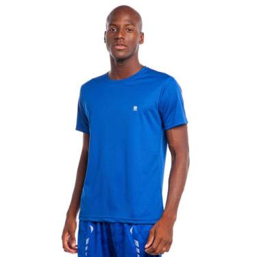 Imagem de Camiseta Masculina Pw Sports Lisa Polo Wear Azul Médio, Azul médio, P