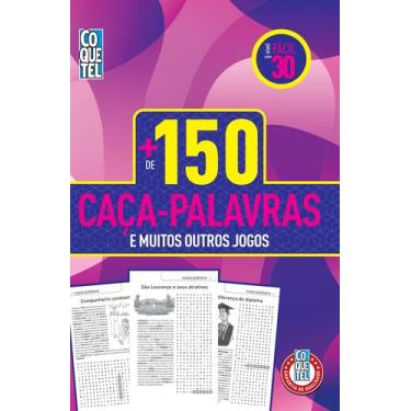 Imagem de Livro - Livro Coquetel Mais de 150 Caça-Palavras Nível Fácil Ed 30