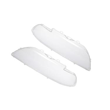 Imagem de VekAuto 1 par de capa de lente de farol dianteiro do carro lado esquerdo direito capa de PC para BMW E39 Facelift 525i 528i 1996-2003 4 portas 63128375301 63128375302 acessórios automotivos