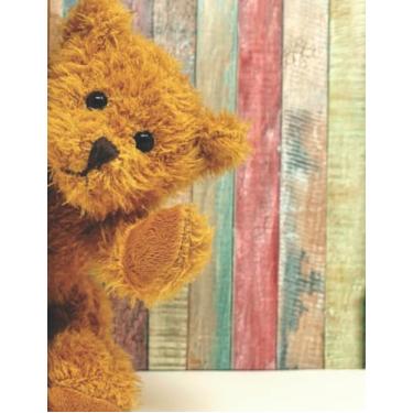 Imagem de Peek-a-boo I see You Teddy Bear A4 Notebook: A4 Lined Notebook