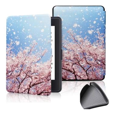 Imagem de GUKSRASO Capa para o Kindle Paperwhite e Kindle Colorsoft Signature Edition (7", 12ª Geração, Release 2024), PU e TPU Soft Traseiro com a Função Automotor/Sleep