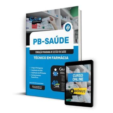 Imagem de Apostila PB Saúde 2024 - Técnico em Farmácia - Editora Solução