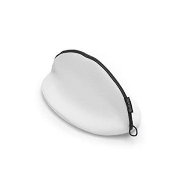 Imagem de Brabantia Bolsa de tênis de malha com zíper para máquina de lavar roupa (branca) protetor de roupa para limpeza de tênis, tênis de corrida, calçados esportivos
