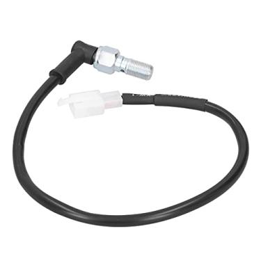 Imagem de Interruptor de Luz de Freio de Pressão Hidráulica M10x1.0 Parafusos Interruptor de Lâmpada de Freio de Inclinação para um de Freio Hidráulico de Linha única (Com plugue CN 220V)